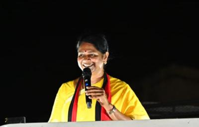 கோவில்பட்டி வீரர் காமன்வெல்த் போட்டியில் சாதனை - கனிமொழி வாழ்த்து
