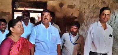 பாரதியார் இல்லத்தில் அமைச்சர் கீதாஜீவன் நேரில் ஆய்வு!
