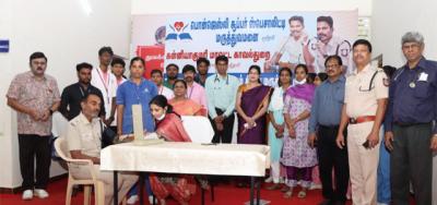 ஊர் காவல் படை ஆளிநர்களுக்கு இலவச மருத்துவ சிறப்பு முகாம்