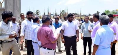 ராமநாதபுரம் வளர்ச்சித் திட்டப் பணிகளை ஆட்சியர் ஆய்வு