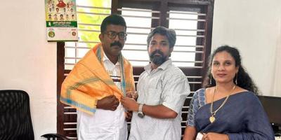 வழக்கறிஞர் சங்க தேர்தலில் வெற்றி பெற்றவருக்கு வாழ்த்து