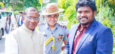 ராமநாதபுரம் வந்த அசாம் ஆளுநருக்கு  ஆட்சியர் வரவேற்பு
