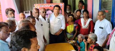 ராகுல்காந்தி பிறந்தநாள் - முதியோர் இல்லத்தில் காலை உணவு வழங்கல்