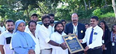 நித்திரவிளை அருகே கல்லுாரி மாணவர்கள் உலக சாதனை முயற்சி
