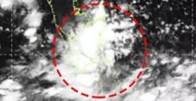 தென்மேற்கு வங்கக்கடலில் காற்றழுத்த தாழ்வுப்பகுதி உருவானது
