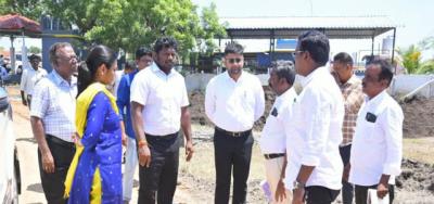 இமானுவேல் சேகரனார் நினைவு தின முன்னேற்பாடுகள்- ராமநாதபுரம் கலெக்டர் ஆய்வு