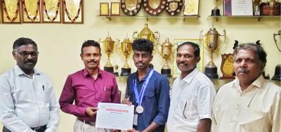 களரி மாநில போட்டி -குமரி மாவட்ட கல்லுாரி மாணவர் தேர்வு