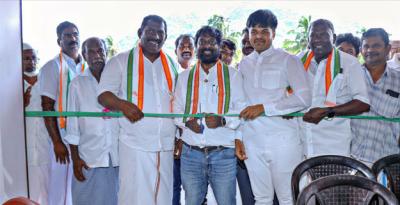 திட்டுவிளையில் ஒருங்கிணைந்த காங்கிரஸ் அலுவலகம் திறப்பு