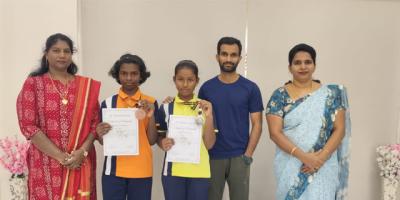 துப்பாக்கி சுடும் போட்டி : தூத்துக்குடி டிலைட் பள்ளிக்கு தங்கம், வெள்ளி பதக்கம்