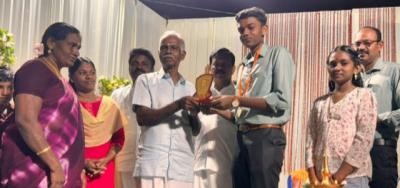 யூத் கிளப் ஆண்டு விழாவில் உலக சாதனையாளருக்கு பாராட்டு