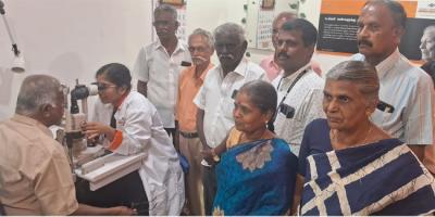 திருநெல்வேலியில் இலவச கண் சிகிச்சை முகாம்