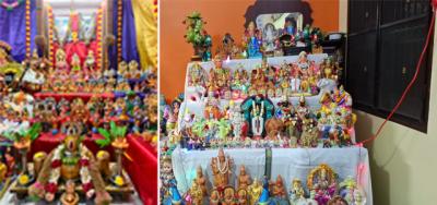 ராமநாதபுரத்தில் நவராத்திரி பண்டிகை கோலாகல தரிசனம்