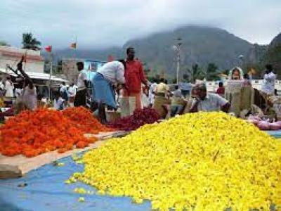 தோவாளை மலர்சந்தையில் பூக்களின் விலை உயர்வு